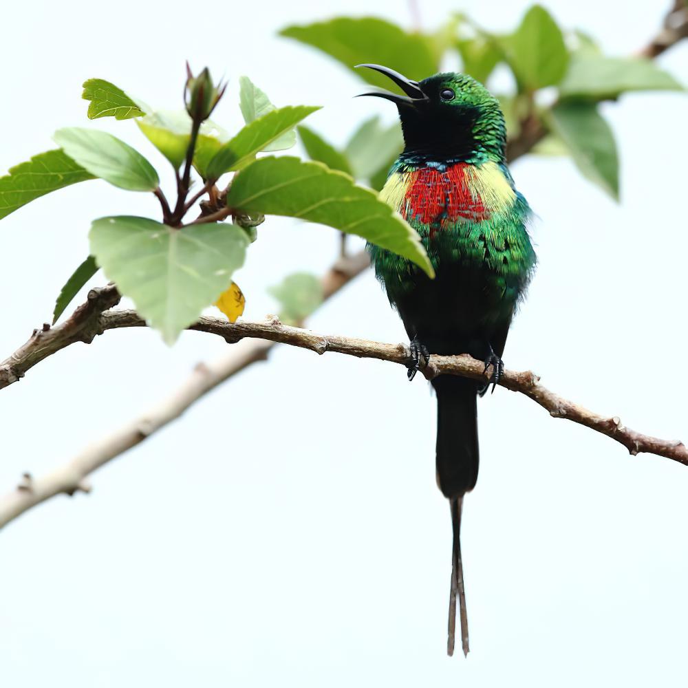 丽色花蜜鸟 / Beautiful Sunbird / Cinnyris pulchellus