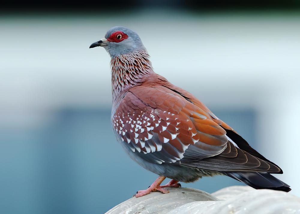 斑鸽 / Speckled Pigeon / Columba guinea