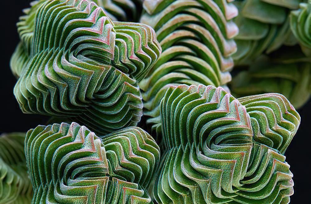 方塔 Crassula‘Buddha‘s temple‘